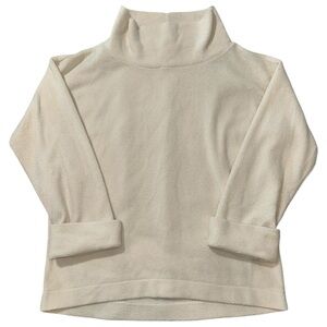 Loft Cowl Neck Fleece Pullover Sweater Tunic